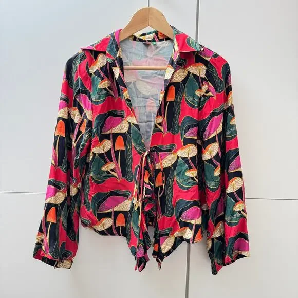 Farm Rio Mushroom Top Brazil Exclusive - Picture 1 of 8